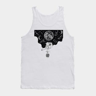 The Happy Spaceman and the Constellations Tank Top